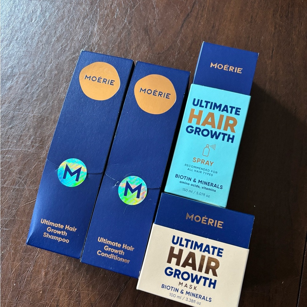 Moerie Ultimate Hair Growth Full System NWT